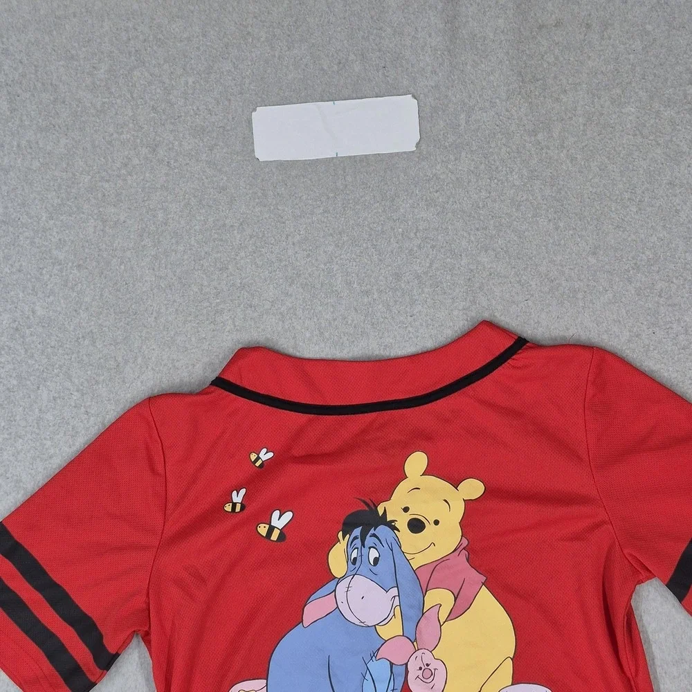 Disney Winnie The Pooh Junior Jersey XL Red Graphic Winnie The Baseball